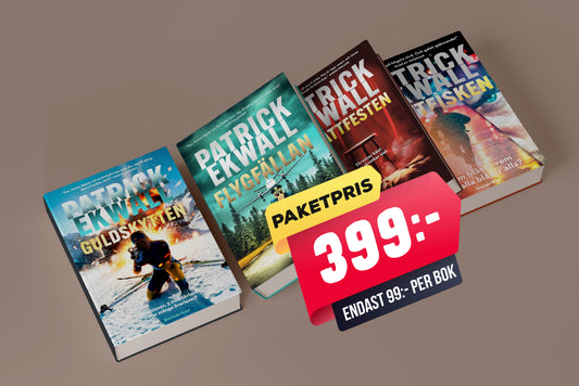Bokpaket med 4 böcker – Frankie Larsson